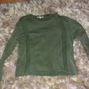 Don’t ask why ripped long sleeve tee